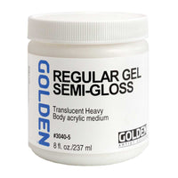 GOLDEN Regular Gel Semi-Gloss akrylový gel pololesklý