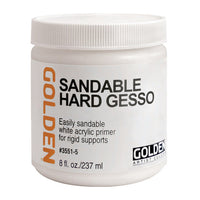 GOLDEN Sandable Hard Gesso bílý akrylový brousitelný šeps