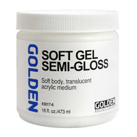 GOLDEN Soft Gel Semi-Gloss akrylový gel pololesklý