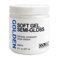GOLDEN Soft Gel Semi-Gloss akrylový gel pololesklý