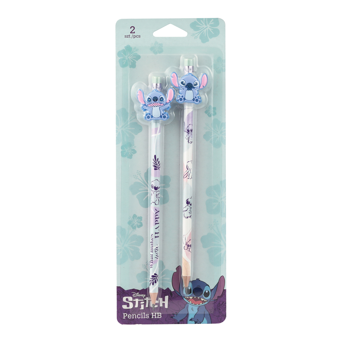 Grafitová tužka Colorino Stitch Pastel 2 s gumou