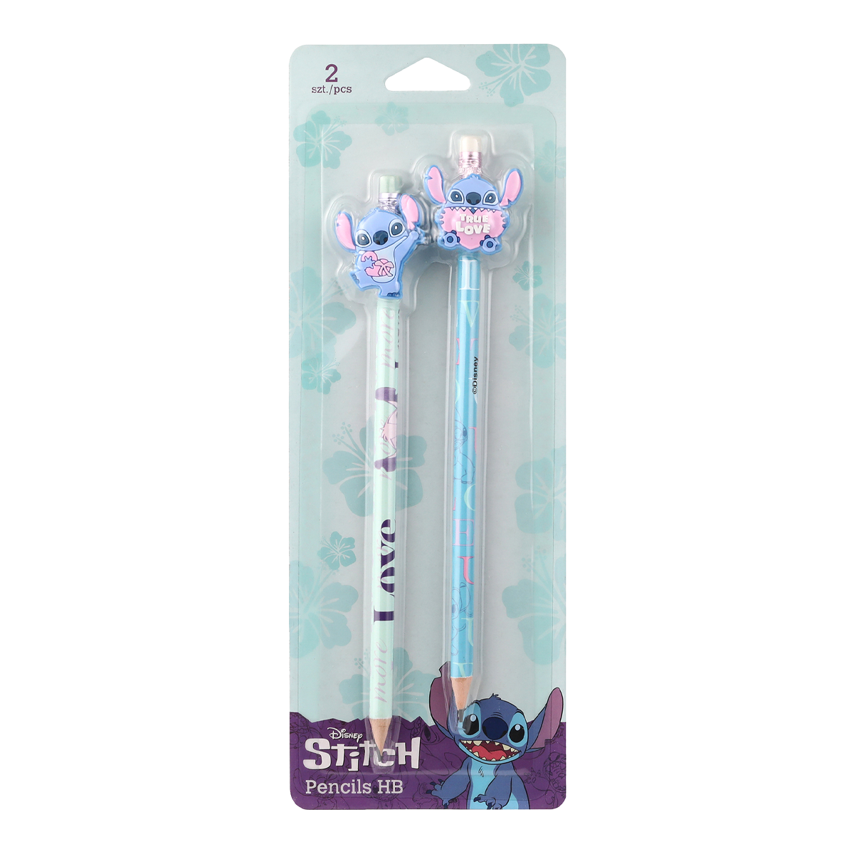 Grafitová tužka Colorino Stitch Pastel s bílou pryží