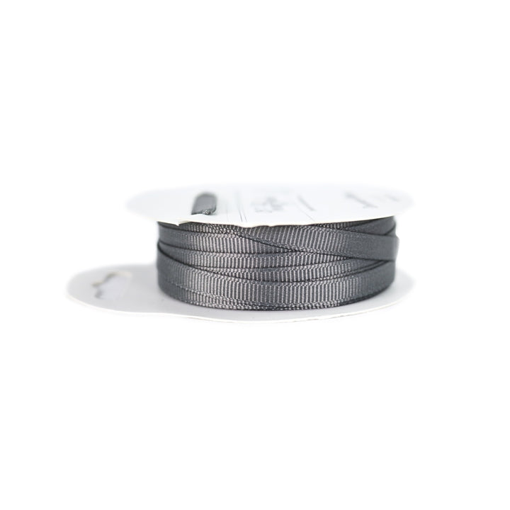 Grogrénová stuha 5 mm – 74 sivá
