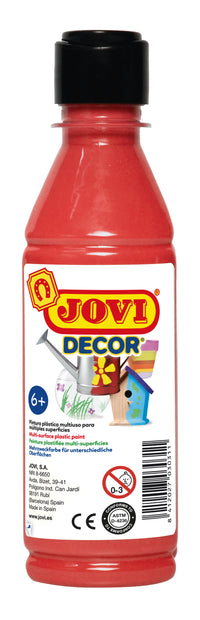 JOVI Jovidecor akrylová barva 250 ml – červená