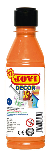 JOVI Jovidecor akrylová barva 250 ml – oranžová