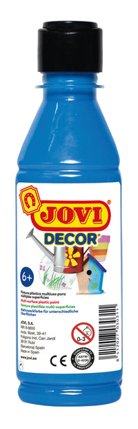 JOVI Jovidecor akrylová barva 250 ml – světle modrá