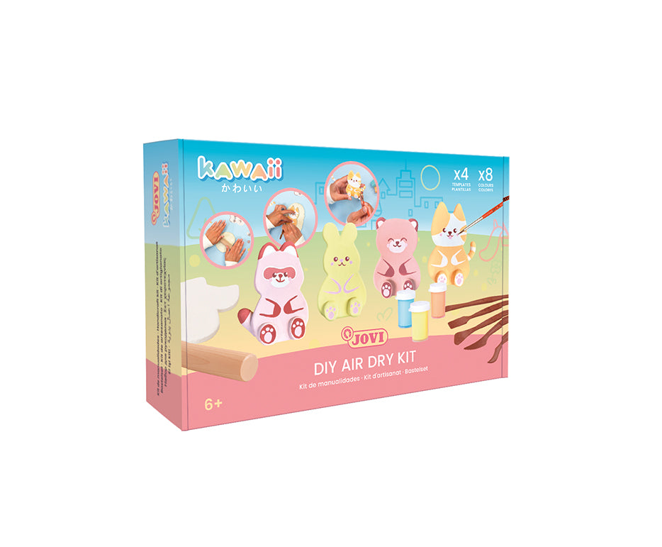 Modelovací sada Jovi Kawaii Kraft Zvířátka – 23 ks