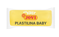 JOVI My First měkká přírodní plastelína v kyblíku 10 x 38 g - žlutá