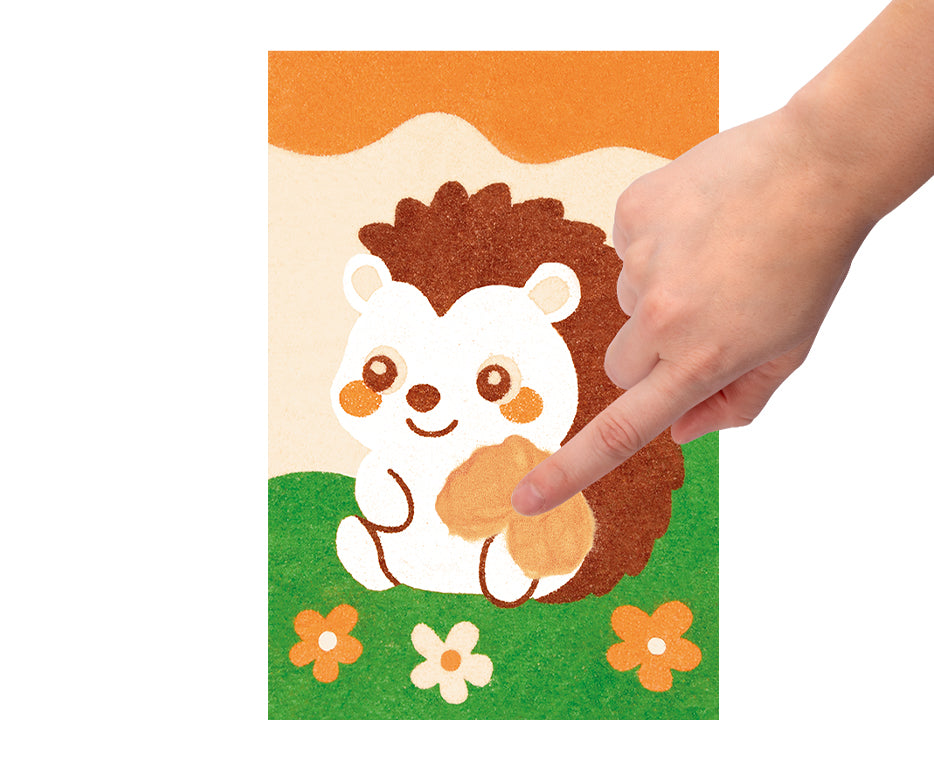 JOVI Play&Fun mini kreativní sada na malování pískem – 9 dílů