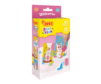 JOVI Play&Fun mini kreativní sada na malování pískem – 9 dílů – Jednorožci