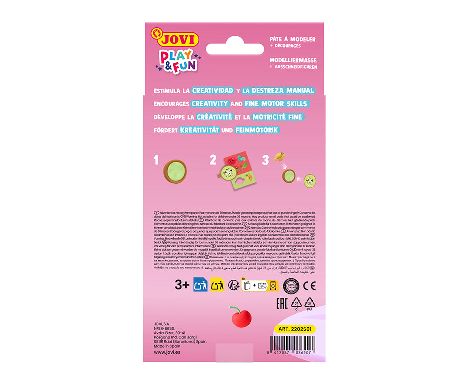 JOVI Play&Fun Mini sada s přírodní modelínou