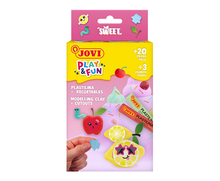 JOVI Play&Fun Mini sada s přírodní modelínou