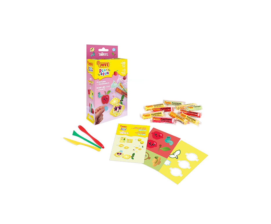 JOVI Play&Fun Mini sada s přírodní modelínou