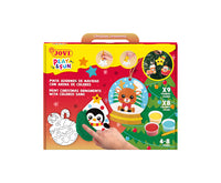 JOVI Play&Fun sada pro malování pískem Christmas Ornaments - 12 ks