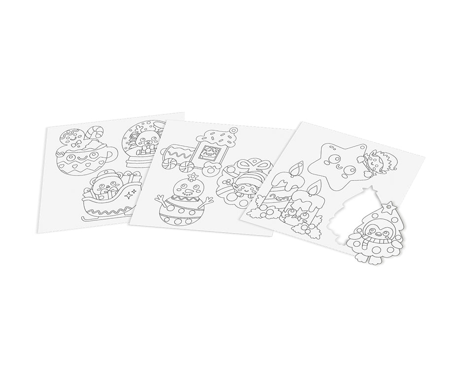 JOVI Play&Fun sada pro malování pískem Christmas Ornaments - 12 ks