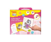 Sada na malování pískem JOVI Play&Fun Unicorns - 12 ks
