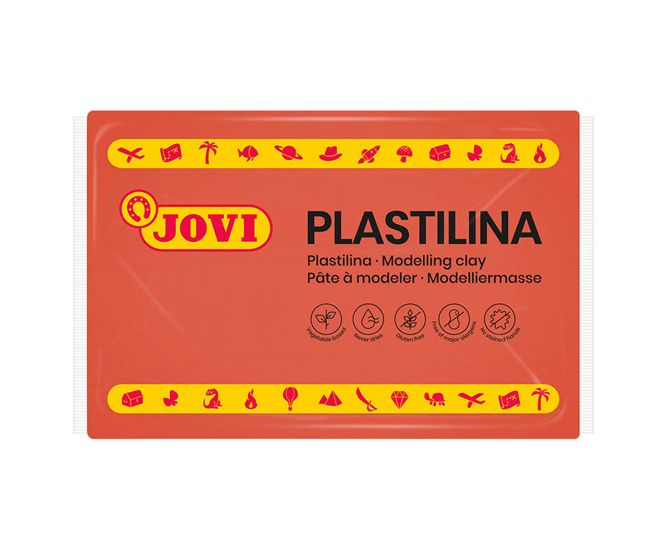 JOVI přírodní plastelína 350 g – hnědá