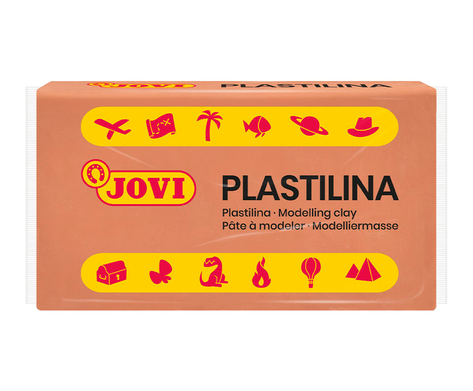 JOVI přírodní plastelína odstíny pleti 18 x 50 g