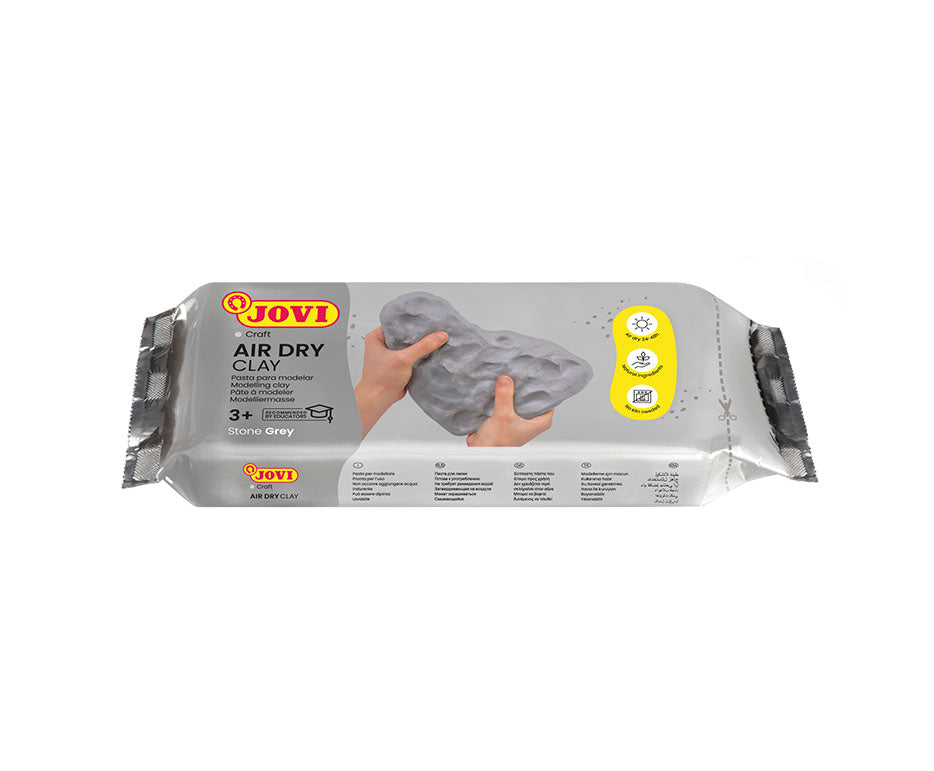 JOVI samotvrdnoucí modelovací hmota 250 g šedá