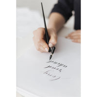 Kaligrafický blok CLAIREFONTAINE Ivory 130 g 25 listů – 24 x 30 cm