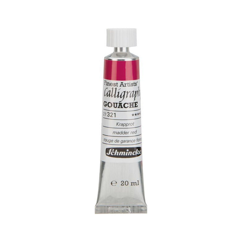 Kaligrafický kvaš Schmincke Calligraphy Gouache 20 ml – 321 kraplak červený