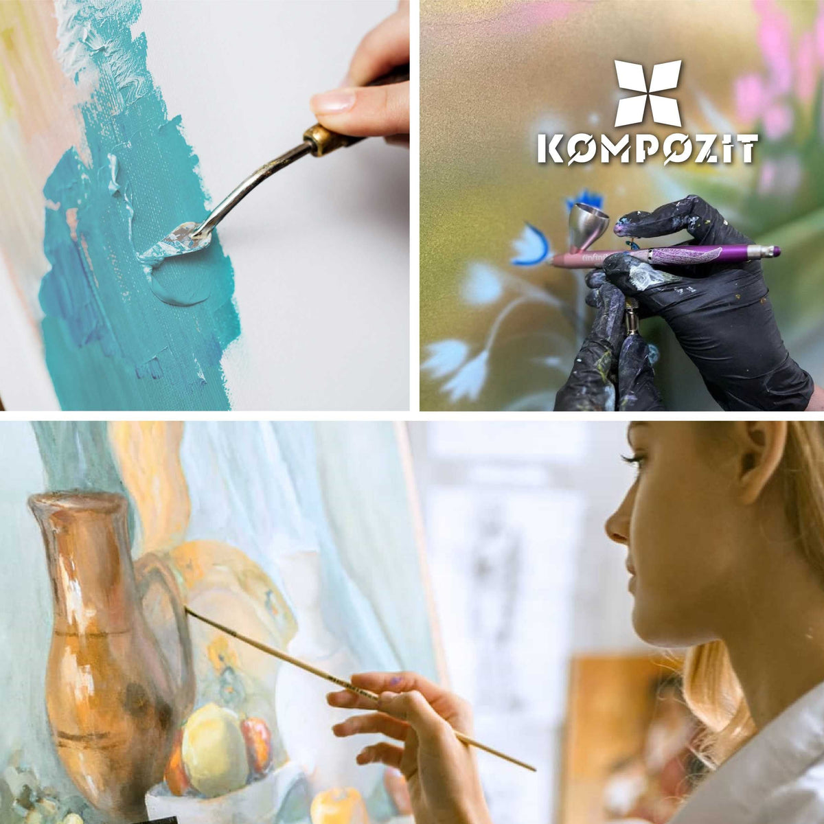 Fluorescenční akrylová barva ACRYL PRO ART Kompozit 430 ml