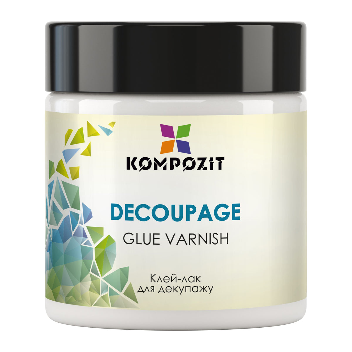Matt Decoupage Lepidlo a Lak Kompozit