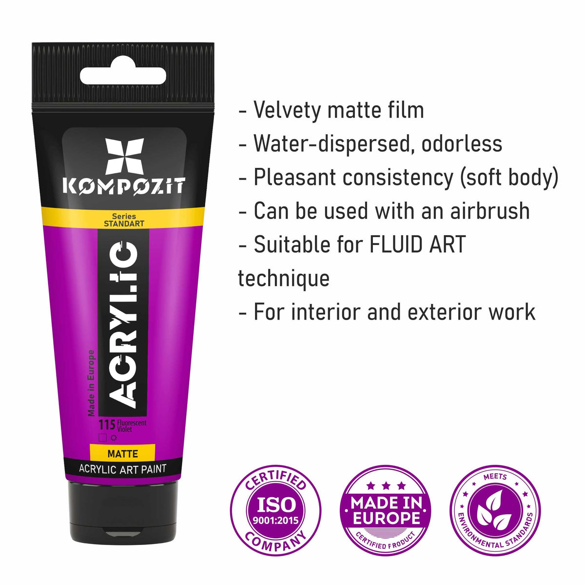 Akrylová barva STANDART Kompozit 75 ml
