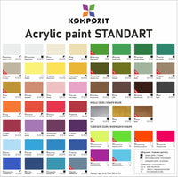 Akrylová barva Kompozit STANDART 20 ml