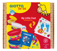 Kreativní sada GIOTTO be-bè My Little Feet na otisky rukou a nožiček – 5 ks
