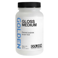 Lesklé akrylové médium GOLDEN Gloss Medium