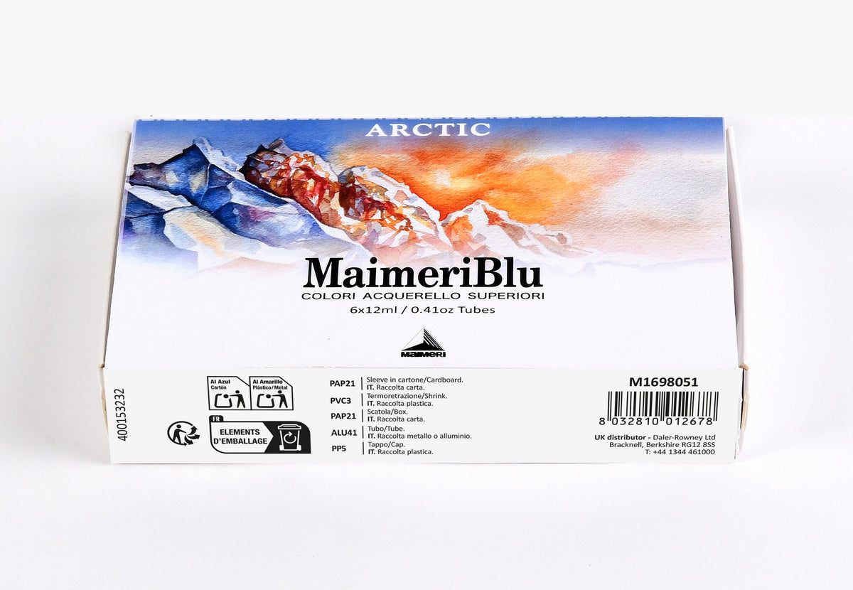 Sada akvarelových barev MAIMERI Maimeri Blu
