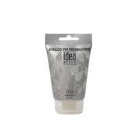 Dekorativní akrylové barvy MAIMERI Idea Decor 110 ml – Stříbrná