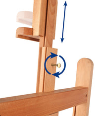 Malířský stojan ateliérový MABEF Workshop - bukové dřevo