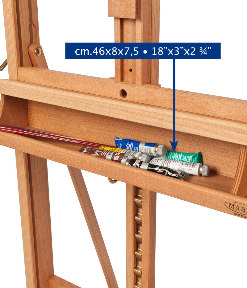Malířský stojan ateliérový MABEF Workshop - bukové dřevo
