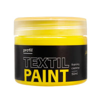 Metalická barva Profil na tmavý textil 50 ml – 06 - citrónová