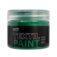 Metalická barva Profil na tmavý textil 50 ml – 07 - smaragdová