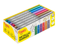 Metalické fixy JOVI Jovidecor / sada 24 ks - 6 odstínů