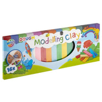 MOXY Súprava kreatívnej modelovacej hliny 16 farieb z mäkkého cesta