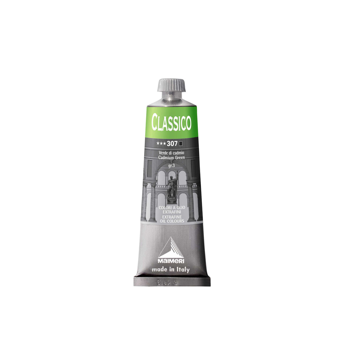 Olejová barva MAIMERI Classico - 60 ml | vyberte si odstín – Kadmiová zelená