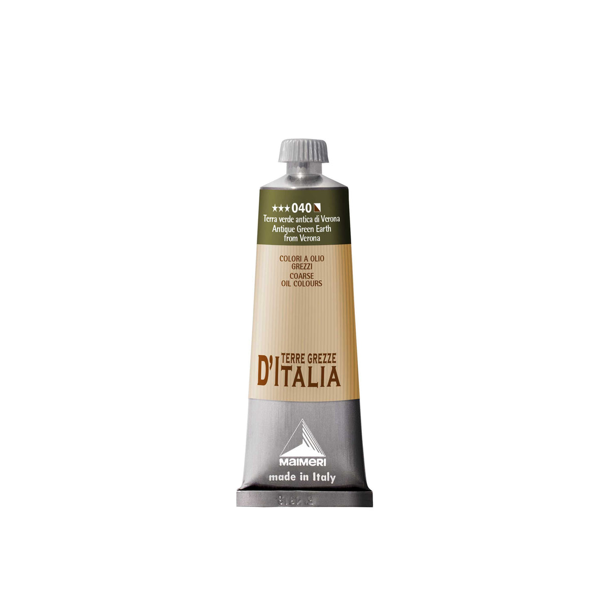 Olejová barva Maimeri Classico Earth - 60 ml | vyberte si odstín – Antická zelená hlinka