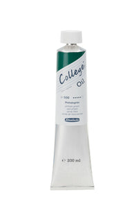 Olejová barva Schmincke College Oil 200 ml – 500 Ftalová zelená