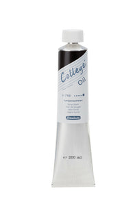 Olejová barva Schmincke College Oil 200 ml – 710 Lampová černá
