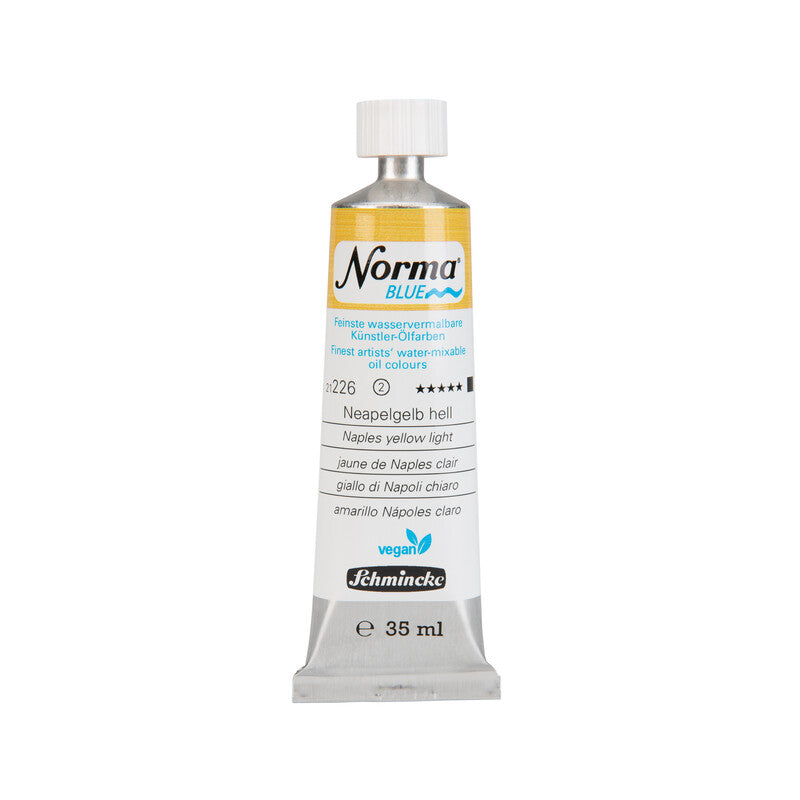 Olejové barvy Schmincke Norma Blue 35 ml – 226 Neapolská žlutá světlá