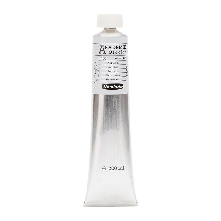Olejové barvy Schmincke AKADEMIE 200 ml – 100 zinková biela