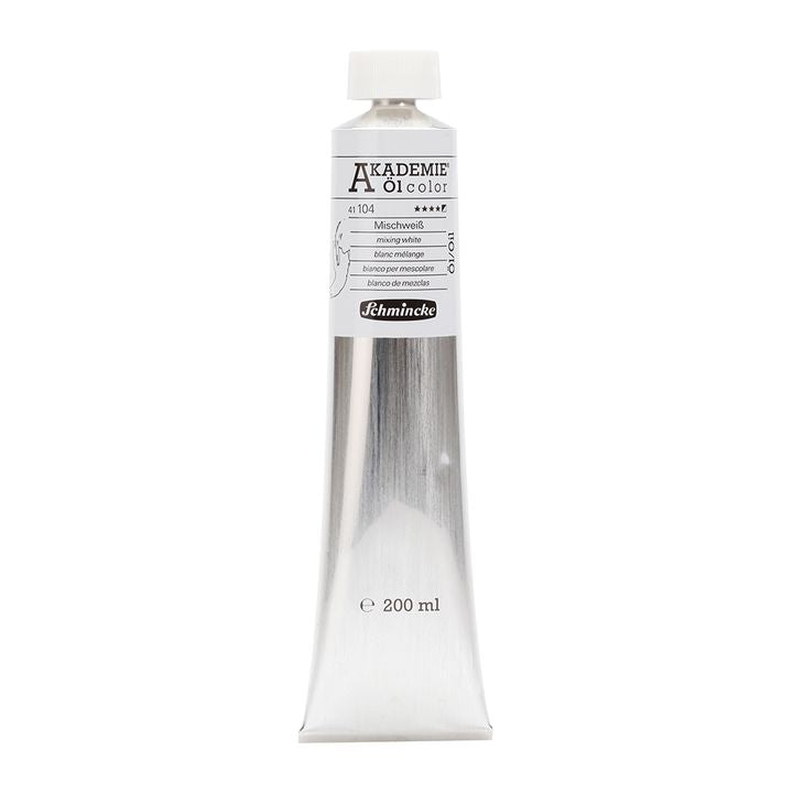 Olejové barvy Schmincke AKADEMIE 200 ml – 104 mixing white