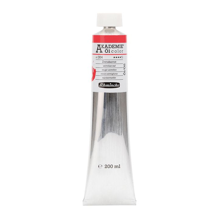Olejové barvy Schmincke AKADEMIE 200 ml – 304 rumelková červená