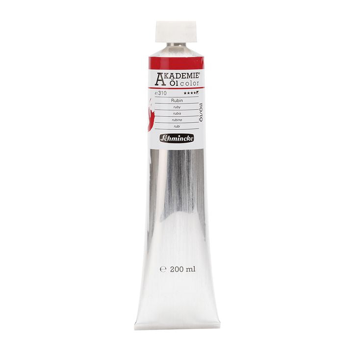 Olejové barvy Schmincke AKADEMIE 200 ml – 310 rubínová