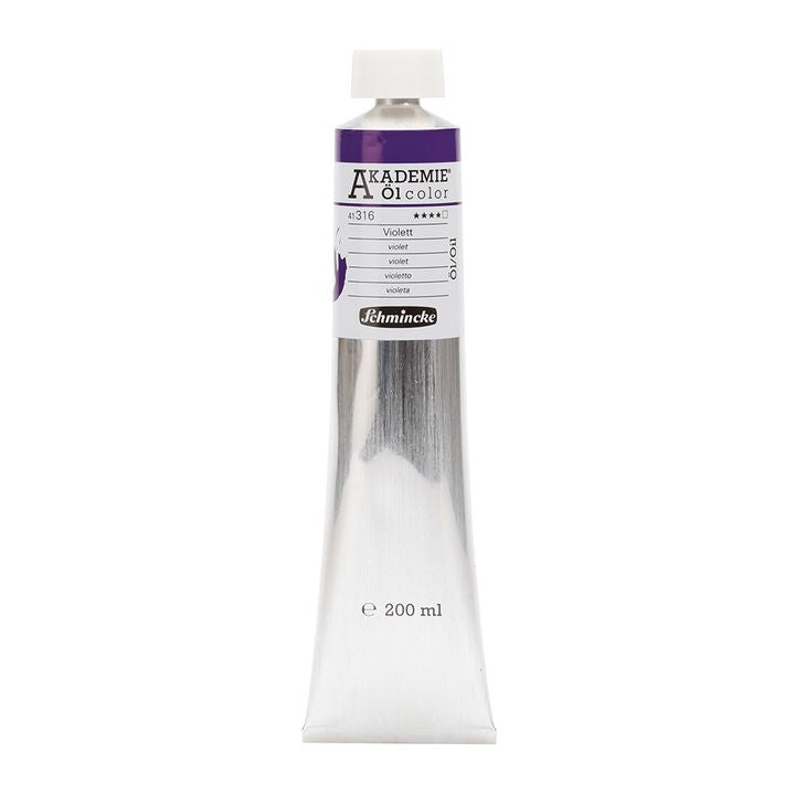Olejové barvy Schmincke AKADEMIE 200 ml – 316 fialová