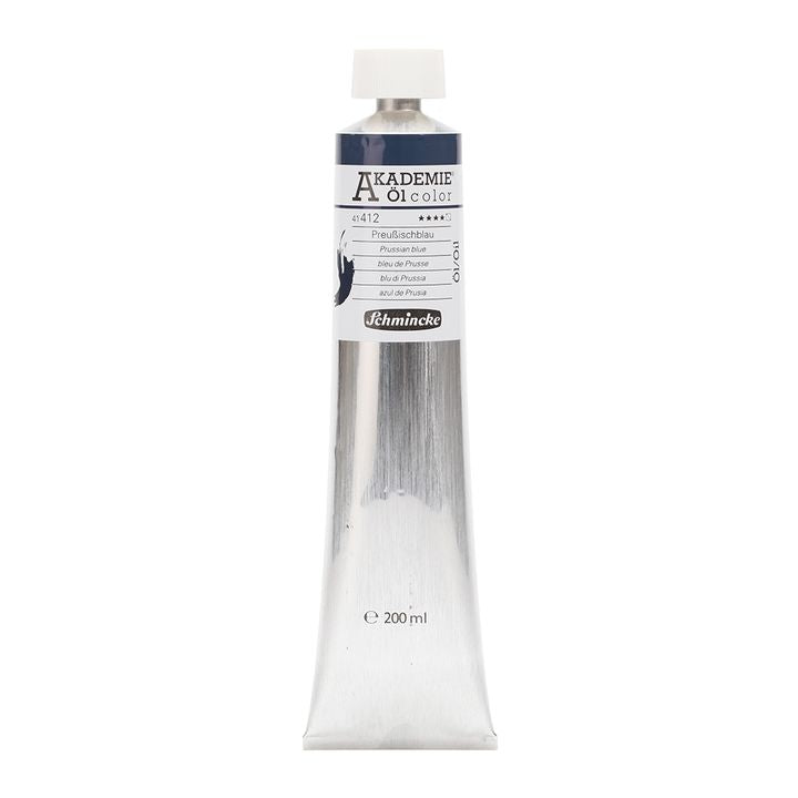 Olejové barvy Schmincke AKADEMIE 200 ml – 412 pruská modrá